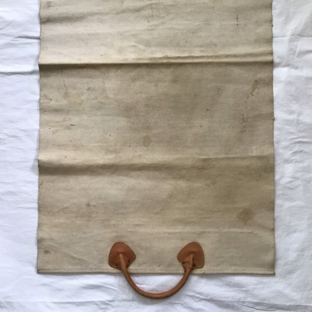 Vintage L.L. Bean Canvas Firewood Carrier - Picture 4 of 9